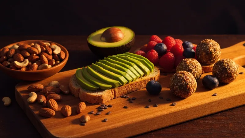 Encas sains et gourmands