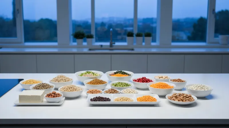 L'alimentation végétarienne : alternatives