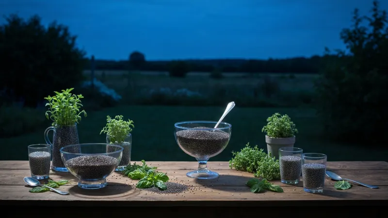 Le pouvoir des graines de chia