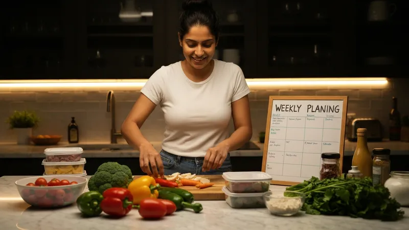 Stratégies de planification des repas sains